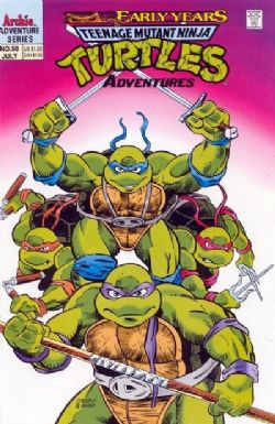 Teenage Mutant Ninja Turtles Adventures (2nd Series) (1989) 58 (Direct Edition)