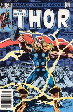Thor (1st Series) (1962) 329 (Newsstand Edition) (w/ Tattoooz)