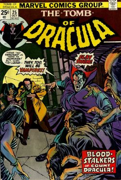 Tomb Of Dracula (1st Series) (1972) 25 ("2nd Print" 1994 replica w/ Stridex BC ad)