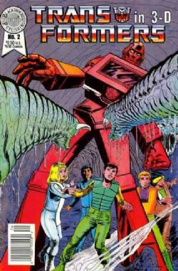 Transformers In 3-D (1987) 2 (Blackthorne 3-D Series 29)