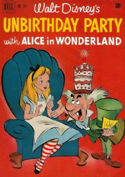 Unbirthday Party With Alice In Wonderland (1951) Dell Four Color (2nd Series) 341