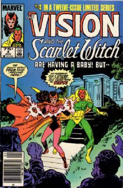Vision And The Scarlet Witch (2nd Series) (1985) 4 (Newsstand Edition)