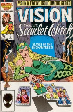 Vision And The Scarlet Witch (2nd Series) (1985) 9 (Newsstand Edition)