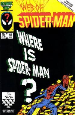 Web Of Spider-Man  (1st Series) (1985) 18 (Direct Edition)