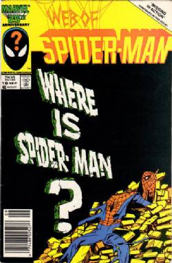 Web Of Spider-Man  (1st Series) (1985) 18 (Newsstand Edition)