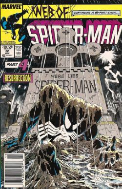 Web Of Spider-Man  (1st Series) (1985) 32 (Newsstand Edition)