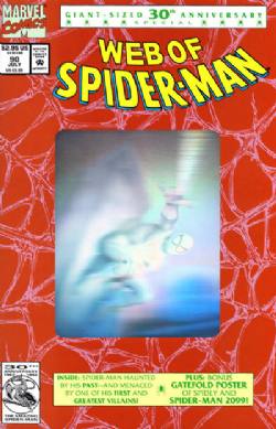 Web Of Spider-Man (1st Series) (1985) 90 (1st Print) (Direct Edition)
