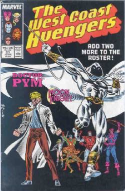 The West Coast Avengers [2nd Marvel Series] (1985) 21 (Newsstand Edition)