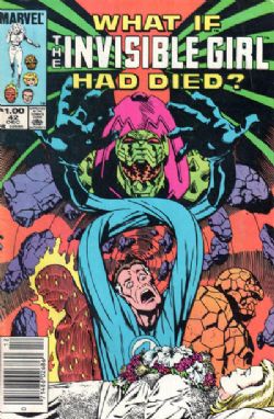 What If? (1st Series) (1977) 42 (...The Invisible Girl Had Died?) (Newsstand)