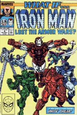 What If? (2nd Series) (1989) 8 (Iron Man) (Direct Edition)