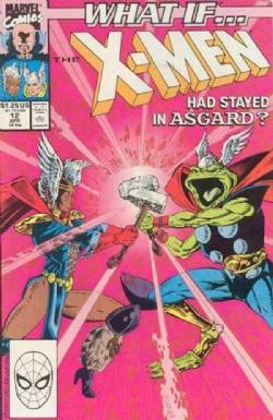 What If? (2nd Series) (1989) 12 (...The X-Men Had Stayed in Asgard?) (Direct Edition)