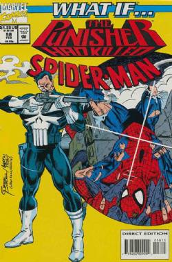 What If? (2nd Series) (1989) 58 (...The Punisher Had Killed Spider-Man?) (Direct Edition)