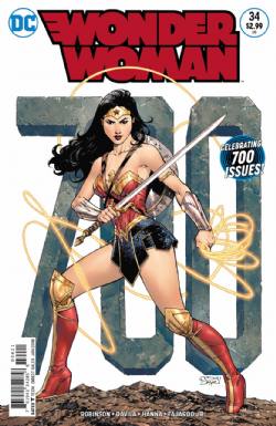 Wonder Woman (5th Series) (2016) 34 (Tony Daniel 700 Cover)