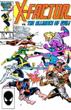 X-Factor (1st Series) (1986) 5 (Direct Edition)