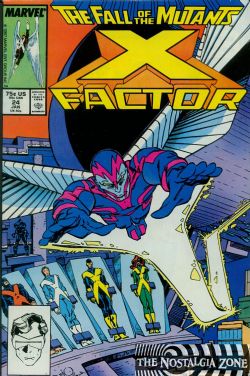 X-Factor (1st Series) (1986) 24 (Newsstand Edition)