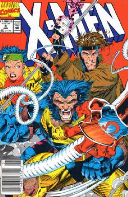 X-Men (1st Series) (1991) 4 (Newsstand Edition)