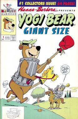 Yogi Bear Giant Size [Harvey] (1992) 1 (Hanna Barbera Presents)
