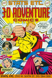 3-D Adventure Comics [Stats, Etc.] (1986) 1