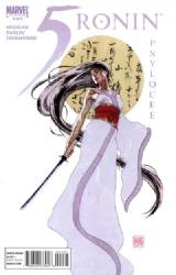 5 Ronin (2011) [DC] 4 (Psylocke) (Variant Cover)