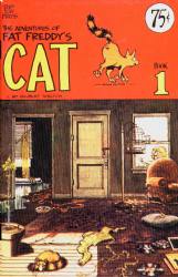 The Adventures Of Fat Freddy's Cat [Rip Off Press] (1977) 1 (1st Print)