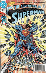 The Adventures Of Superman [1st DC Series] (1987) 468 (Newsstand Edition)