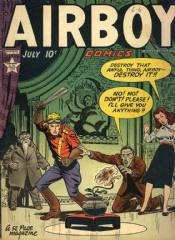 Airboy Comics Volume 6 [Hillman] (1945) 6