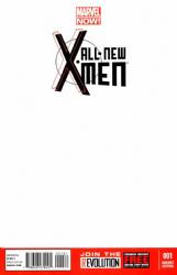 All-New X-Men [Marvel] (2013) 1 (1st Print) (Variant Blank Cover)