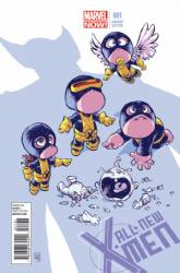 All-New X-Men [Marvel] (2013) 1 (1st Print) (Variant Skottie Young Cover)