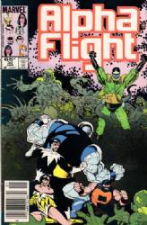 Alpha Flight [Marvel] (1983) 30 (Newsstand Edition)