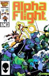 Alpha Flight [Marvel] (1983) 34 (Direct Edition)