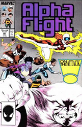 Alpha Flight [1st Marvel Series] (1983) 48 (Direct Edition)