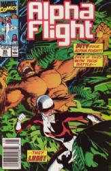 Alpha Flight [Marvel] (1983) 84 (Newsstand Edition)