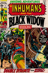 Amazing Adventures [1st Marvel Series] (1970) 1 (Inhumans and Black Widow)