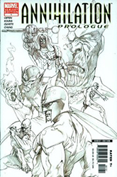 Annihilation Prologue [Marvel] (2006) 1 (Variant Sketch Cover)