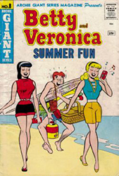 Archie Giant Series (1954) 8 (Betty And Veronica Summer Fun)