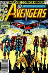 The Avengers [Marvel] (1963) 217 (Newsstand Edition)