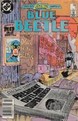 Blue Beetle [DC] (1986) 9 (Newsstand Edition)