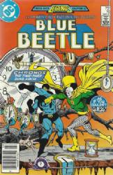 Blue Beetle [DC] (1986) 10 (Newsstand Edition)