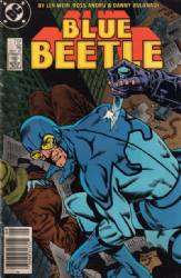 Blue Beetle [DC] (1986) 16 (Newsstand Edition)