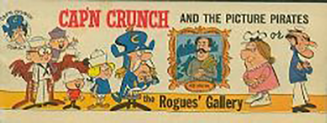 Cap'n Crunch And The Picture Pirates Or The Rogue's Gallery (1963) Quaker Oats Premium 