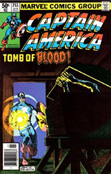Captain America [1st Marvel Series] (1968) 253 (Newsstand Edition)