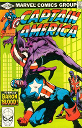 Captain America [1st Marvel Series] (1968) 254 (Direct Edition)