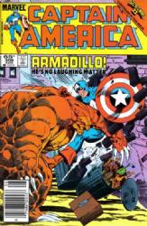 Captain America [Marvel] (1968) 308 (Newsstand Edition)