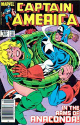 Captain America [1st Marvel Series] (1968) 310 (Newsstand Edition)