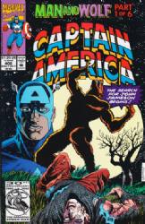 Captain America [1st Marvel Series] (1968) 402 (Direct Edition)