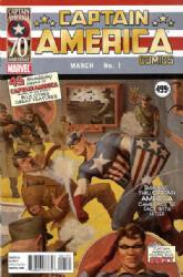 Captain America Comics 70th Anniversary Special [Marvel] (2011) 1 (Variant Jack Kirby Hitler Punch Cover)