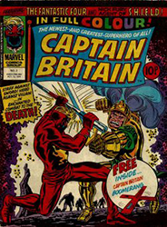 Captain Britain [1st Marvel UK Series] (1976) 2 (United Kingdom) 