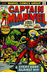 Captain Marvel [Marvel] (1968) 25 