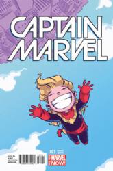Captain Marvel [Marvel] (2014) 1 (Variant Skottie Young Cover