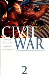 Civil War [Marvel] (2006) 2 (1st Print) (Main Iron Man Cover)